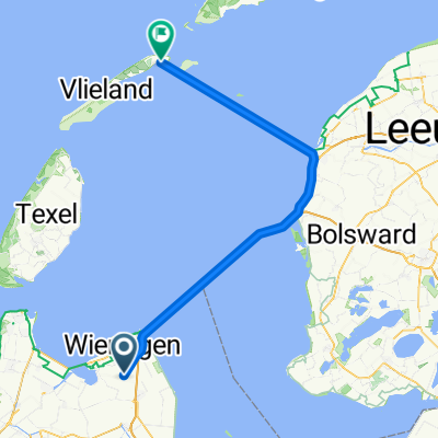 Harlingen - Oost-Vlieland