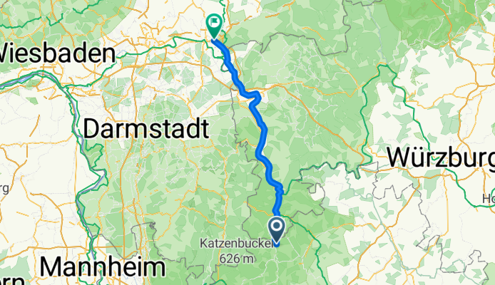 Mudau - Hanau