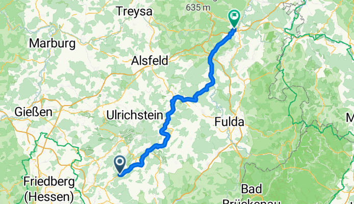 Hirzenhain - Bad Hersfeld