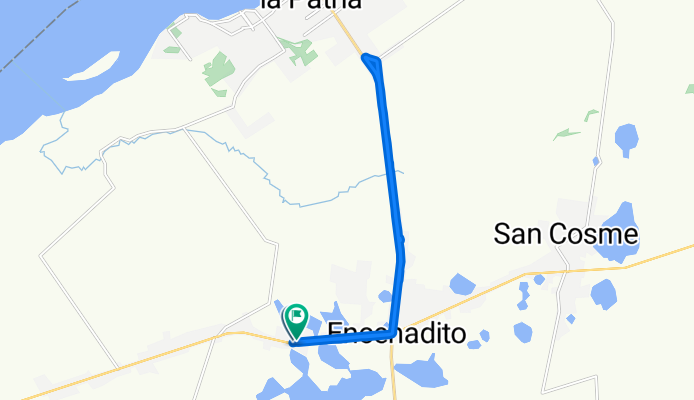 Ruta Nacional 12, Paso de la Patria a Ruta Nacional 12, Santa Ana