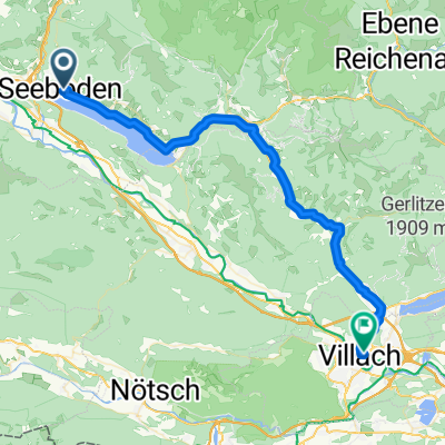 Von Seeboden am Millstätter See bis Villach