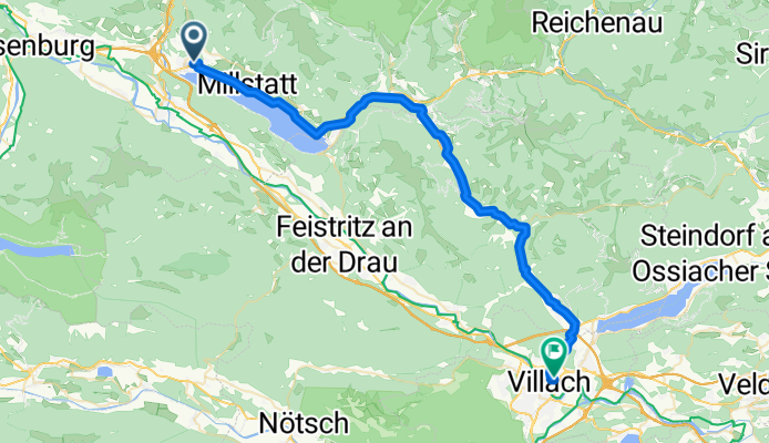 Von Seeboden am Millstätter See bis Villach