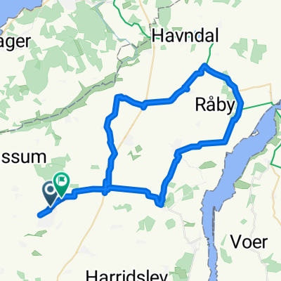 Route in Spentrup