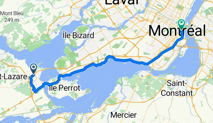 Vaudreuil-Dorion - Montreal