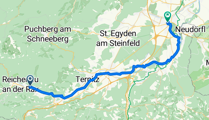 Payerbach Bhf bis Wr Neustadt Bhf