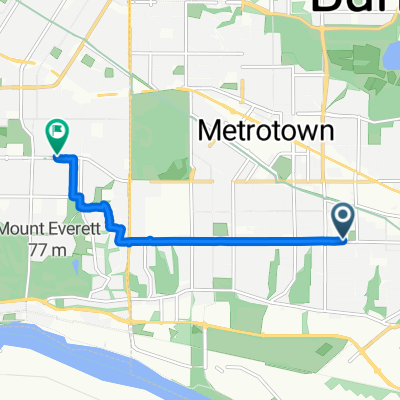 Rumble St, Burnaby to Brooks St, Vancouver