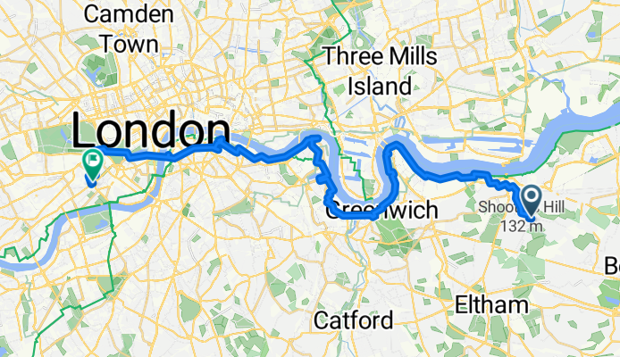 themse river to saatchi gallery