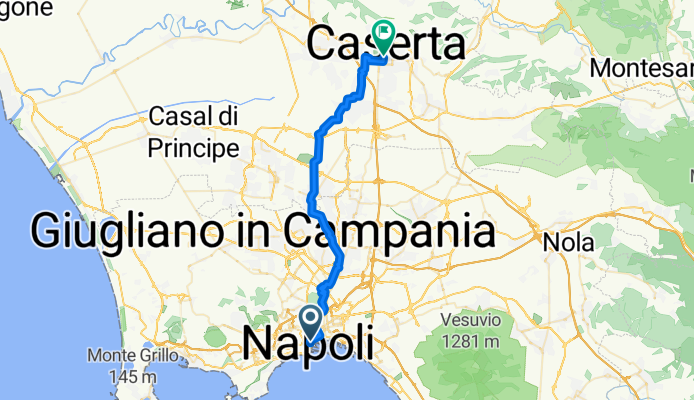 From Naples to Caserta