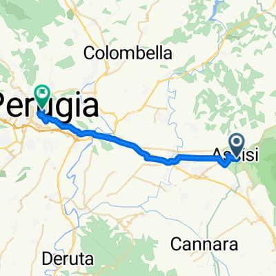 From Assisi to Perugia