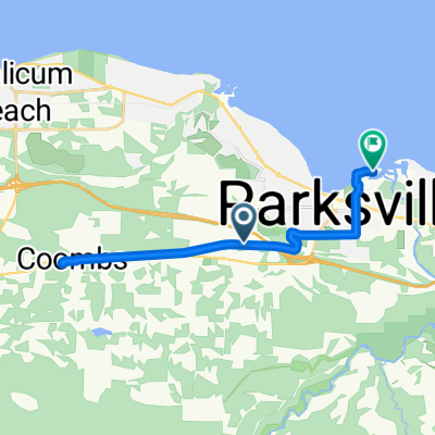 Surfside To Coombs and back - time includes🍦stop 😋!
