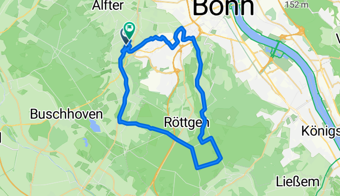 K12 nach Chateauneufstraße