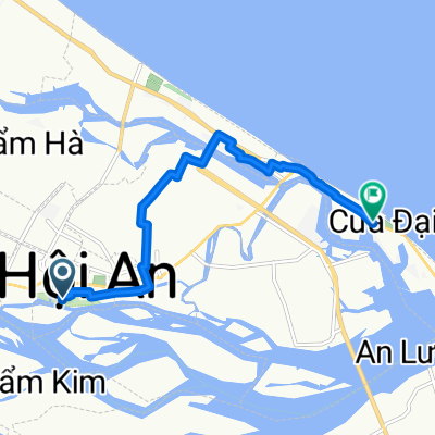 Route to Cửa Đại