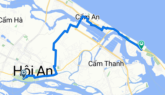 Route to Cửa Đại