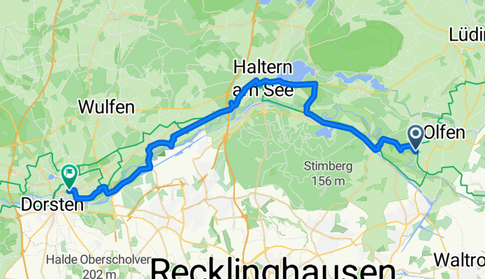 Von Olfen bis Dorsten