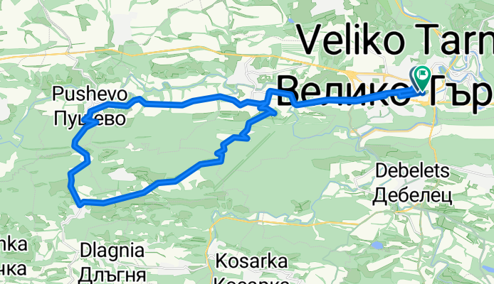 улица „Козлодуй“ to улица „Козлодуй“