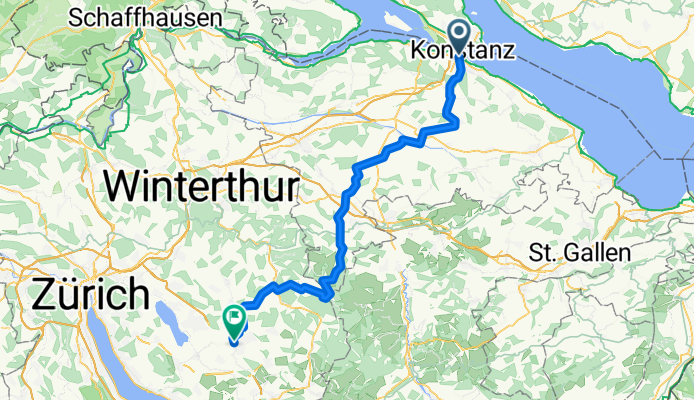 De Konstanzerstrasse a Bertschikerstrasse
