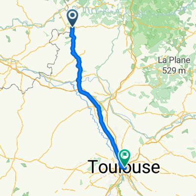 Montaigu-de-Quercy - Toulouse