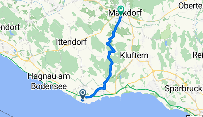 Hardtstraße nach Gutenbergstraße 2-4