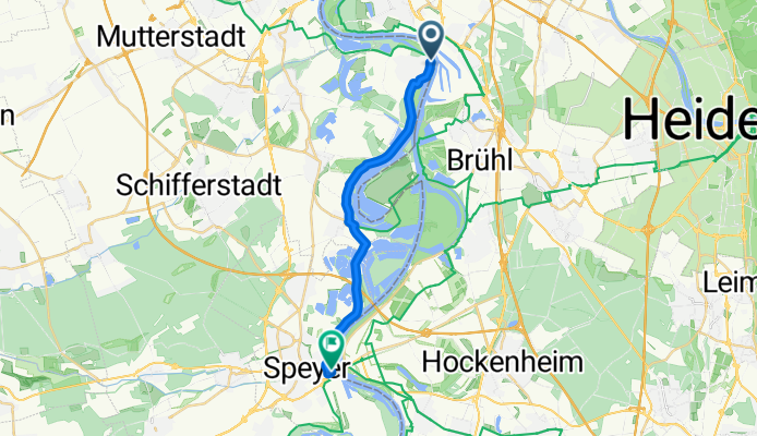 Am Damm nach Rheinallee