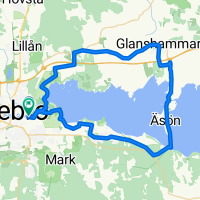 SLUSSHOLMEN naar Wadköpingsvägen