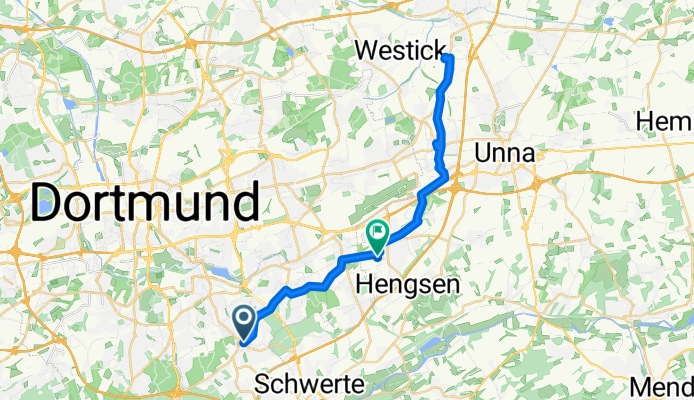 Waldrodeweg, Dortmund nach Breiter Weg, Holzwickede