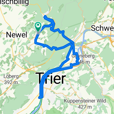Route nach Newel