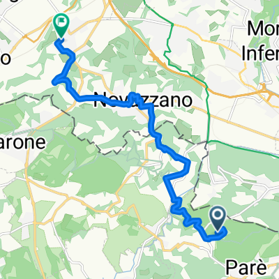 Via Parco Solare, Colverde nach Via Campagnola, Genestrerio