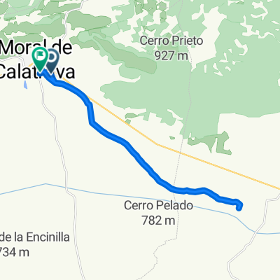 De Avenida Capitán Camilo Labrador Sáez a Calle Santísima Trinidad