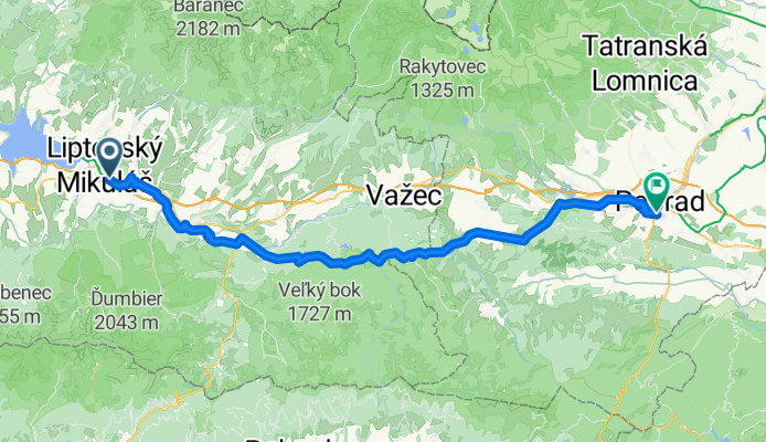 Liptovský Mikuláš - Poprad