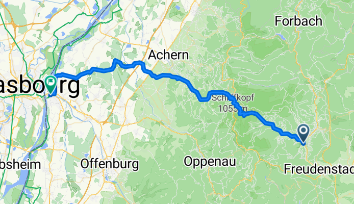 Von Baiersbronn bis Kehl