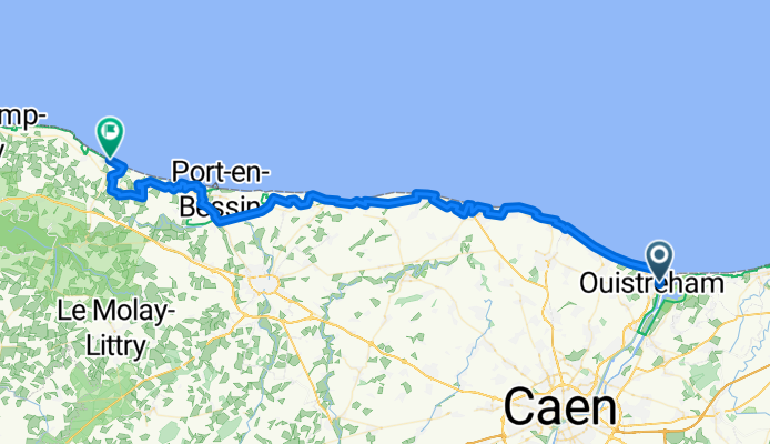 Ouistreham - Port-en-Bessin-Huppain