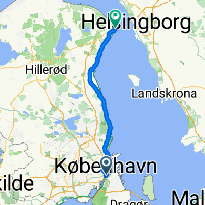 Route von Kalvebod Brygge 3E