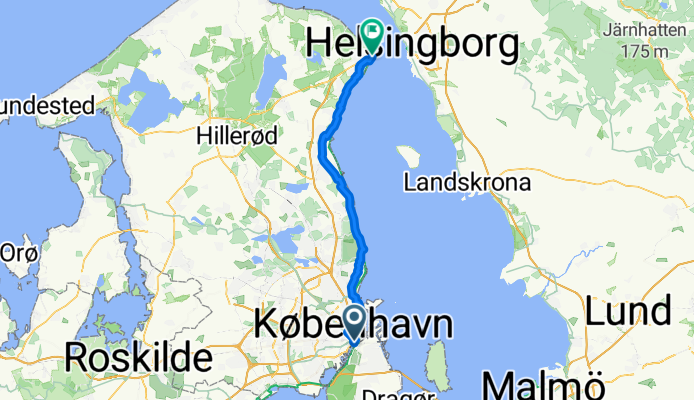 Route von Kalvebod Brygge 3E