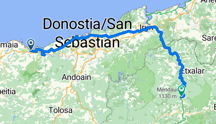 Zigordia Kalea naar Añerdi Auzoa