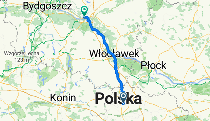 Daszyna - Toruń