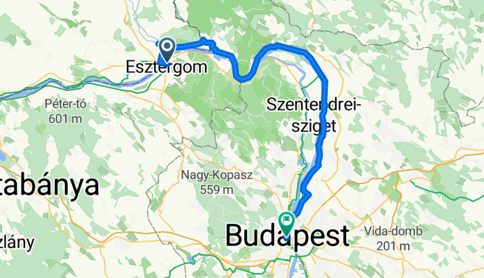 Nagymaros - Budapest