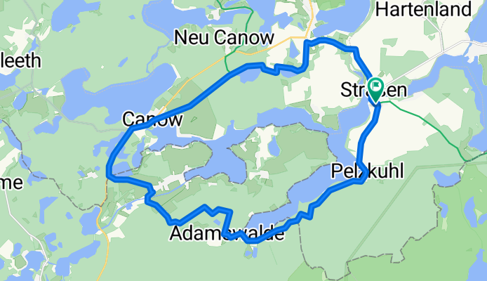 Pelzkuhler Straße nach Pelzkuhler Straße