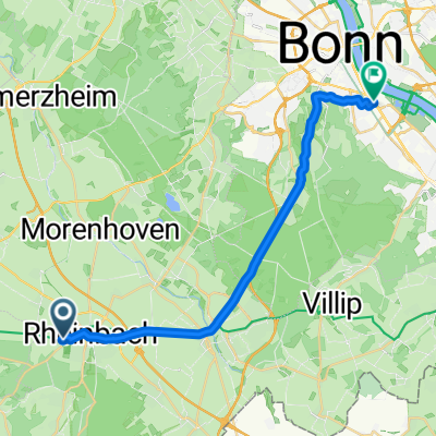 Am Alten Viehwege, Rheinbach nach Friedrich-Ebert-Allee, Bonn