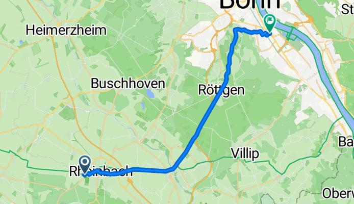 Am Alten Viehwege, Rheinbach nach Friedrich-Ebert-Allee, Bonn