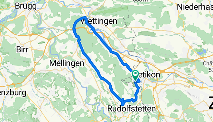 Rebbergstrasse, Dietikon nach Rebbergstrasse, Dietikon