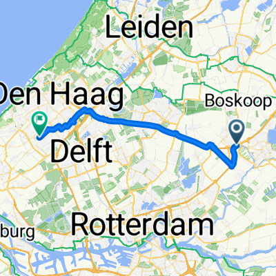 Grote Esch, Moordrecht naar Vigelandstraat, Den Haag