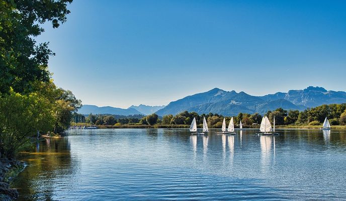 Photo 1 de l’itinéraire Bikemap « RUNDE UM DEN CHIEMSEE »