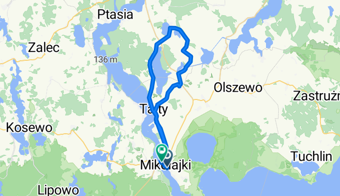 Michała Kajki do plac Wolności