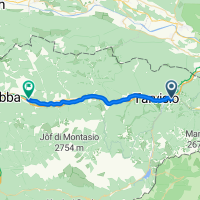 Via Bamberga, Tarvisio - Via Fella, Pontebba