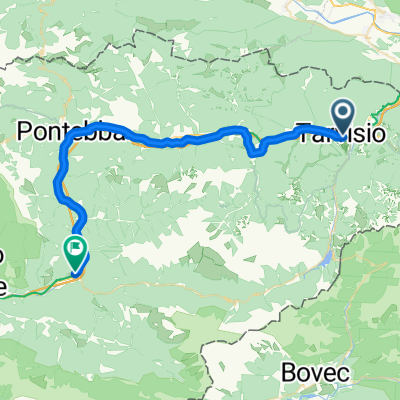 Via Sottomonte, Tarvisio - Via Radweg, Chiusaforte
