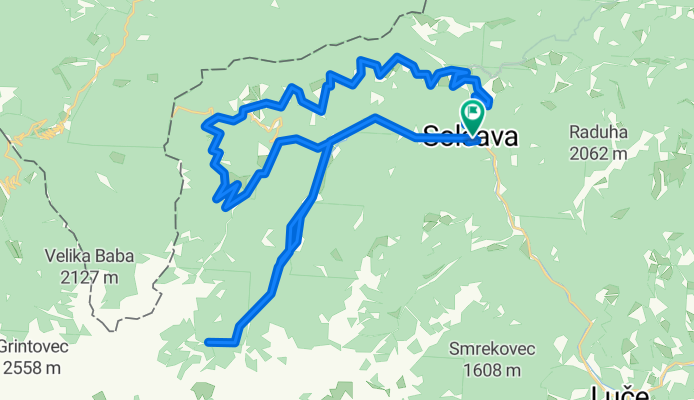 Solčavska panoramska cesta, Logarska dolina
