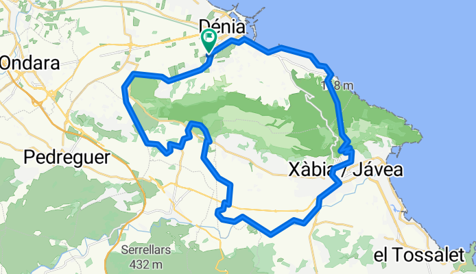 Open this route in Bikemap Web