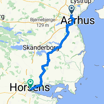 Torpevænget, Aarhus V to Rådhustorvet, Horsens