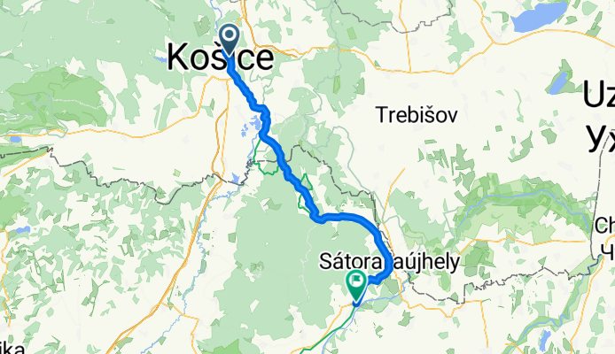 Košice - Sárospatak