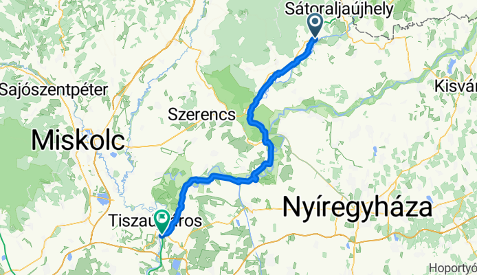 Sárospatak - Tiszaújváros